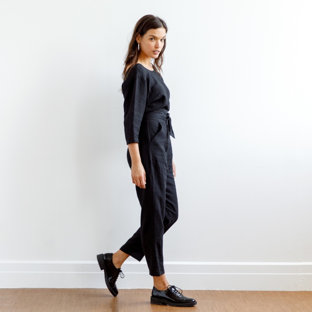 Loup Lila Black Jumpsuit
